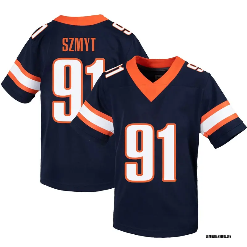 Game Men's Andre Szmyt Syracuse Orange Navy Untouchable Football Jersey