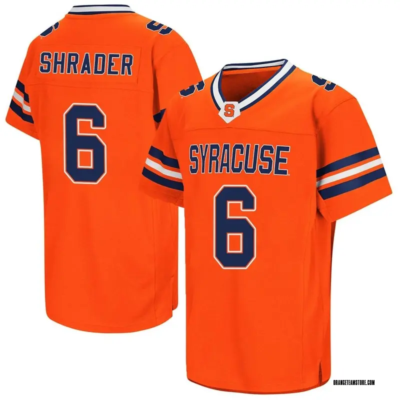 Game Men's Garrett Shrader Syracuse Orange Colosseum Football College Jersey