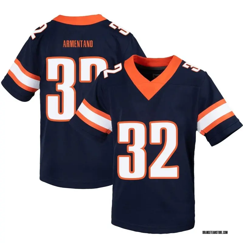 Game Men's Nick Armentano Syracuse Orange Navy Untouchable Football Jersey