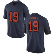 Game Youth Oronde Gadsden II Syracuse Orange Navy Football College Jersey