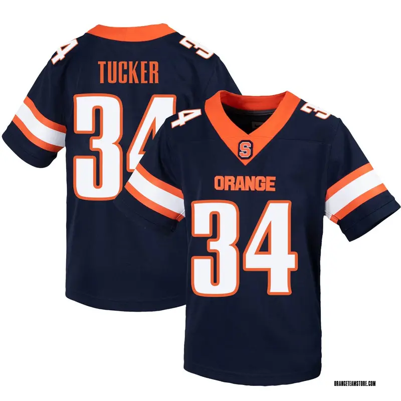 Game Youth Sean Tucker Syracuse Orange Navy Untouchable Football Jersey