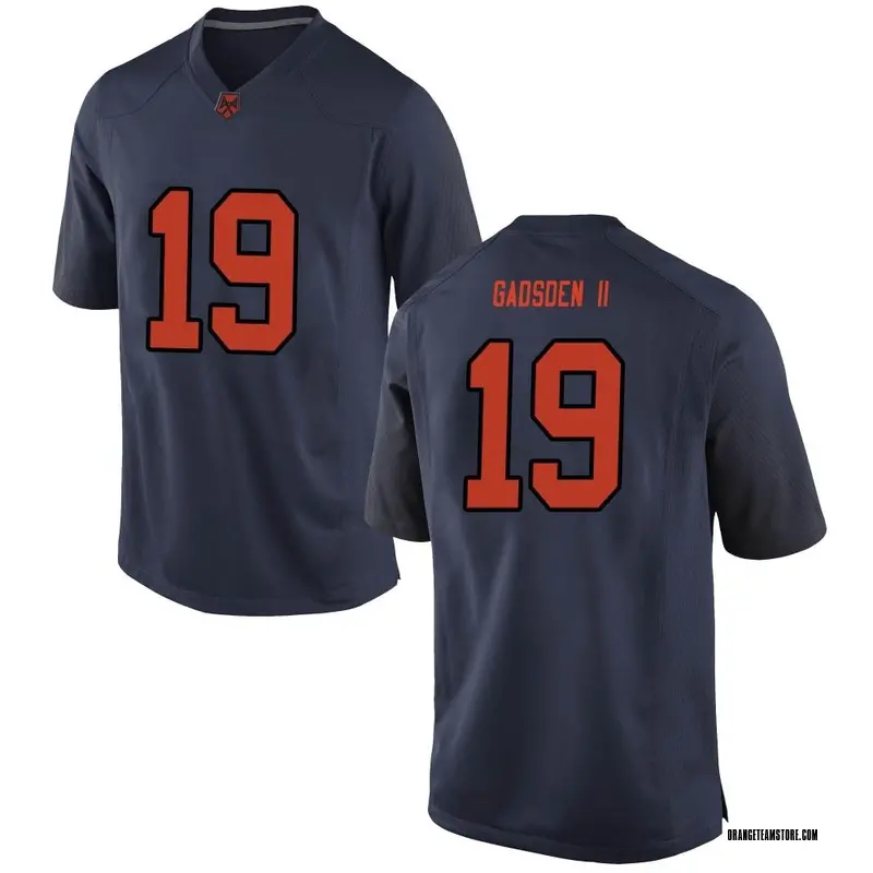 Replica Men's Oronde Gadsden II Syracuse Orange Navy Football College Jersey